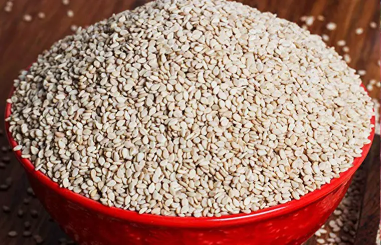 Sesame Seeds, Whole, Dried: TOP 10 HEALTHY FOODS FOR WOMEN