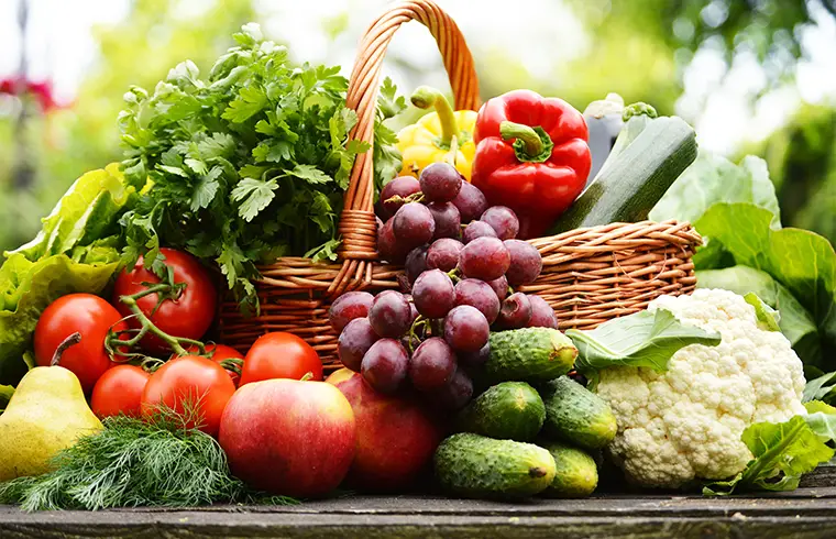 Eating Fresh Vegetables: How to Reduce Weight