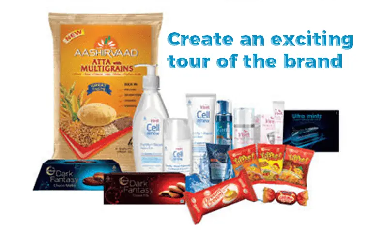 Create an exciting tour of the brand