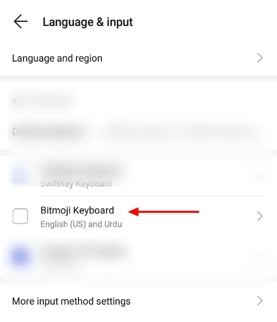 how to use bitmoji on whatsapp android step 4