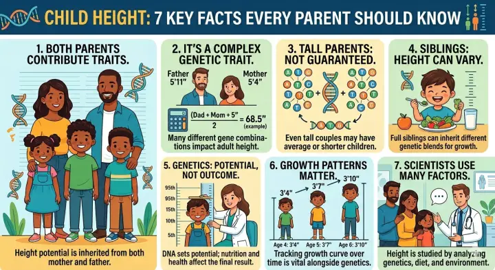 Genetics and Child Height: 7 Facts Parents Should Know