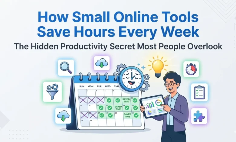 How Small Online Tools Save Hours Every Week: The Hidden Productivity Secret Most People Overlook
